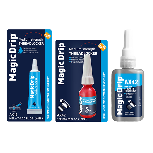 Medium Strength Permatex Threadlocking Adhesive Pipe Thread Locker Sealant Adhesive Screw Glue