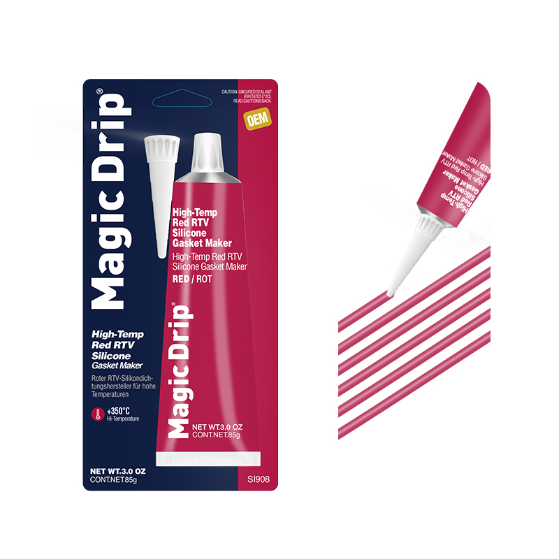 Hot Sale 85g High-Temp Red RTV Gasket Maker Silicone Sealant Factory Price OEM