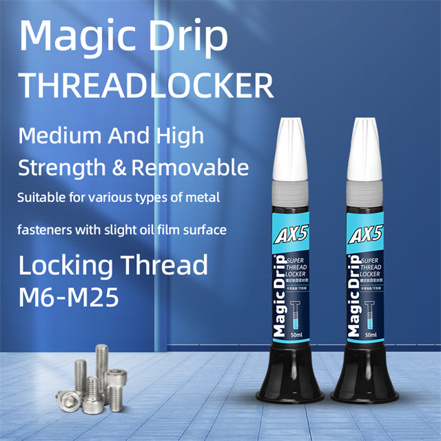 AX5 Medium Strength Screw Glue M6-M25 Locking Thread Removable Threadlocker Price