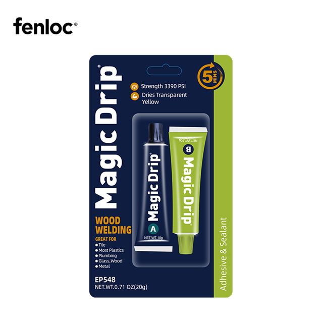 Magic Drip Top Quality for Repair Motorbike Car AB Glue 4mins Fast Dry Epoxy Steel Adhesive Clear Color 1:1 EPOXY Resin