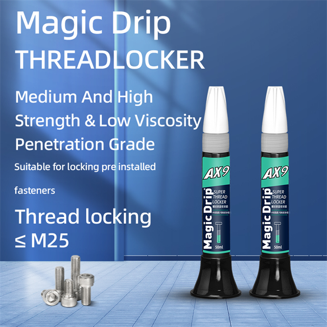 Fenloc AX9 Green Fast Curing Industrial Anaerobic Adhesive Penetration Grade Locking Sealant Threadlocker