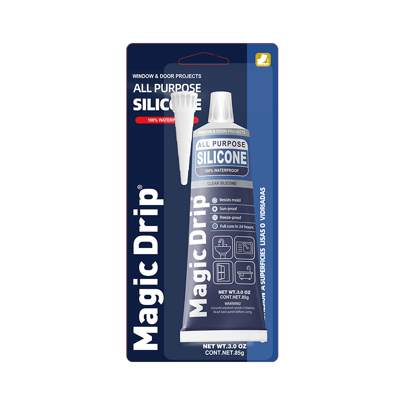 White GP Silicone Sealant Waterproof Clear Adhesive for Window Bathroom